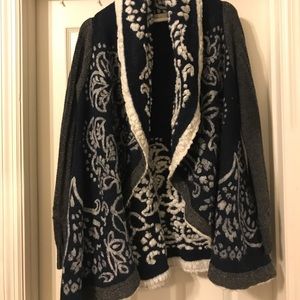 Anthropologie Sweater Coat - Size Small